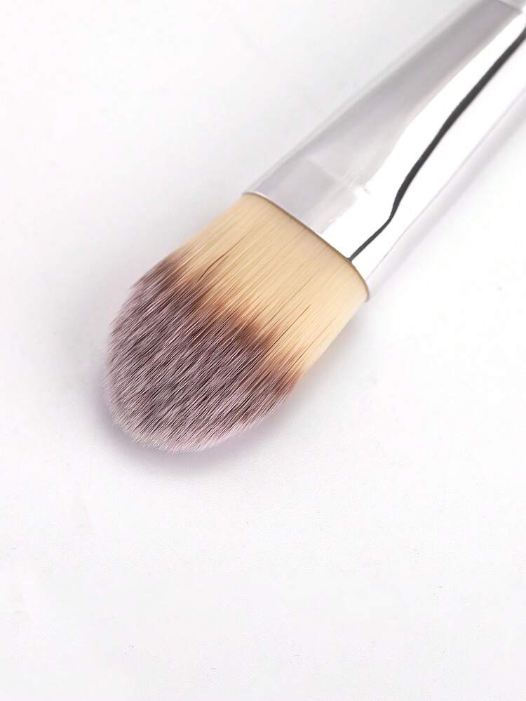 1支化妆刷 散粉轮廓眼影刷 动物毛木柄 高品质化妆工具 化妆师 - 黑色 - 查看 4