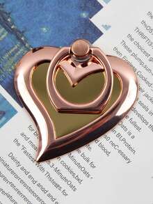 心形镜面指环手机支架，电镀金属指环手机支架，通用型 - 彩色 - 查看 9