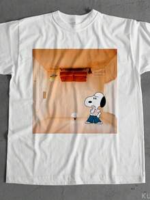 Men T-Shirts - 白色 - 查看 8