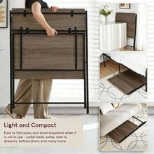 Folding Computer Desk Home Office Desk PC Laptop Compact Table Study Workstation - View 5