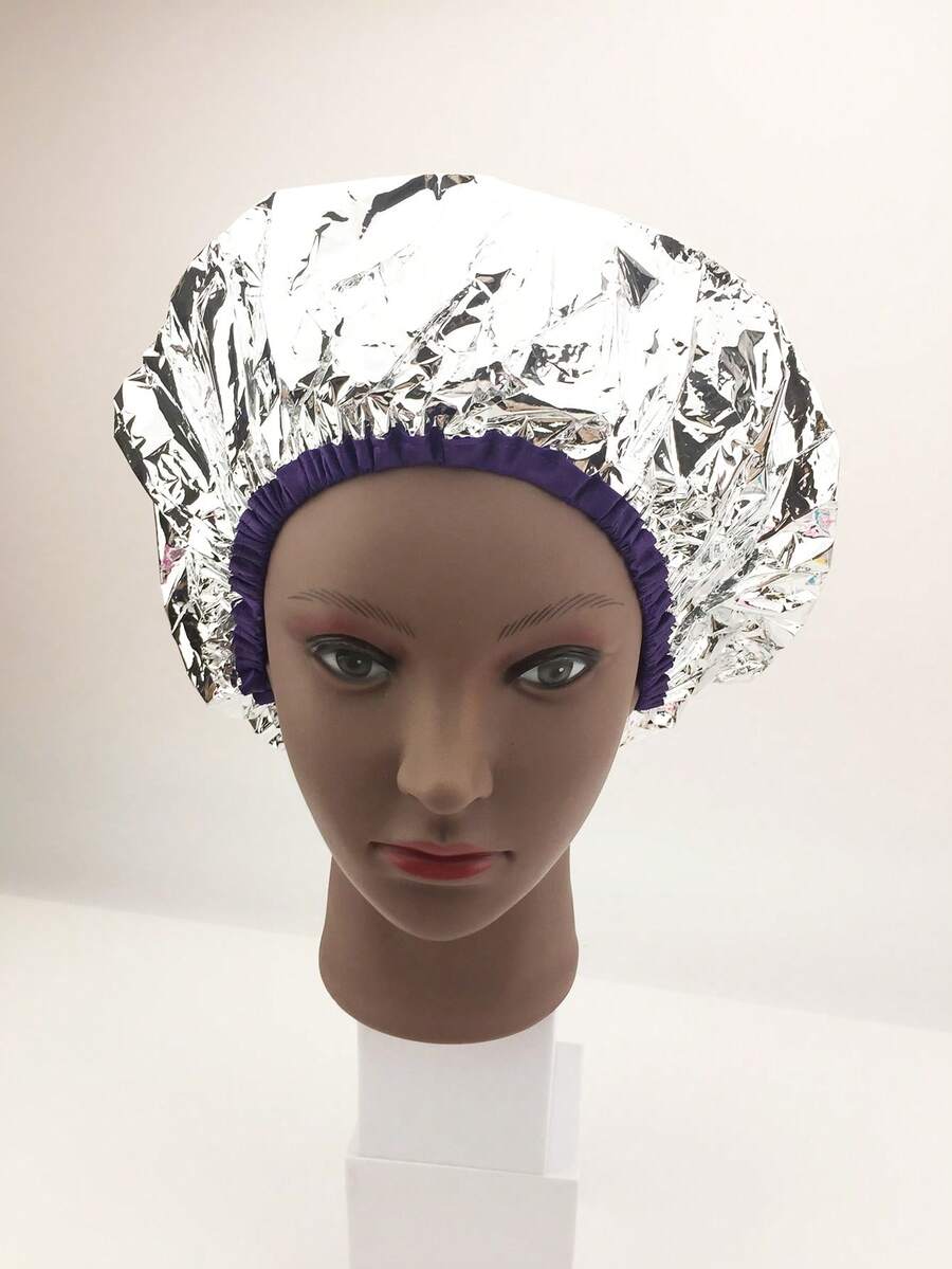 1pc Hair Steamer Cap, Constant Temperature Self-Heating Hair Treatment Cap, No Electricity Needed, Reusable Hair Mask Cap - A - View 1