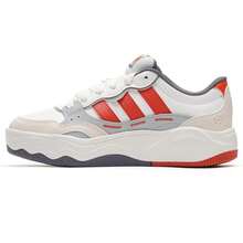 Adidas 2026 Lite Shuffle Comfortable Casual Sneakers, Low-Top Casual Sneakers For Daily Wear, Outdoor Sports, Lightweight And Fashionable Leisure Sneakers KH9027 - Bright White/Honor Amber/Shadow Gray - View 1