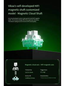 AIR 68 Mechanical Keyboard, Original Version, 0.01ms Latency, 0.01mm RT, 8K Gaming Keyboard With RGB Backlight - View 6