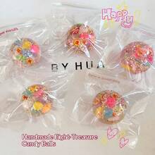 1件 2026新款手工暖心定制礼品 - 八宝麦芽糖慢回弹舒缓球,放松艺术品,独特创意纪念品 - 生日、复活节、情人节完美礼物 - 彩色 - 查看 8