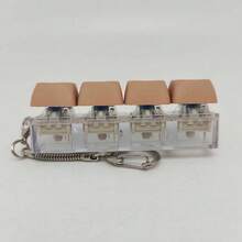 Keyboard Stress Relief Toys, Keyboard Keychain Toys, Staring Push Button Toys, Finger Pressing Keyboard Toys, For Stress Relief, Killing Time, Art Hobby, Collection, Party Supplies, Creative Toys For Teenagers, Pressure Relief Toys For Teenagers - Multicolor - View 8