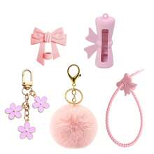 5 hộp đựng son dưỡng môi hình bướm, mặt dây chuyền túi xách, hộp đựng son dưỡng môi và nước hoa ngộ nghĩnh. - Nhiều màu - Xem 10