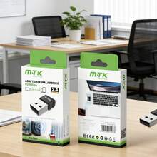 Adaptador Inalámbrico USB MTK TG7297 150Mbps - Receptor WiFi 2.4GHz, Mini Diseño, Compatible con 802.11b/g/n - Ver 2