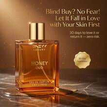 BNZYY Luxury Honey Oud Eau De Parfum| 100 Ml(3.4 Fl.Oz.) | – Perfume For Women  Sweet Honey, Amber &Warm Sweet Oud Scent Signature Perfume .Women's Perfume, Long Lasting Fragrance . It Is A Perfect Birthday Gift For Mother, Girlfriend, Bestie. - Luxury Honey Oud Eau De Parfum - View 3