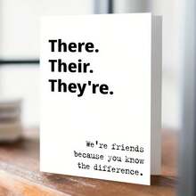 Funny Birthday Card For Best Friend - Humorous Long Distance Friendship Design, Warm Blessing, Unique Gift For Sisters, Friends, Family - Suitable For Any Occasion - A - View 3