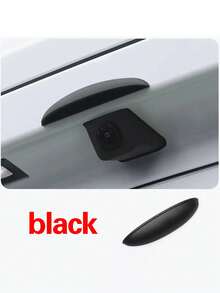 1pc Silicone Rearview Camera Rain Cover - Thickened & Widened, Triangular Design, Frosted Surface, All-Weather Waterproof Accessory, Enhances Visibility In Rain, Universal Fit, No Installation Required - Rain Cover - View 8