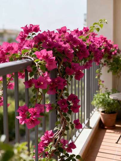 Bougainvillea Vine - Wedding Decor - Artificial Spring Flowers - Spring Decoration - Suitable For Home, Shop, Garden, Balcony, Windowsill, Store Decoration