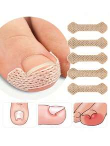 10 miếng dán sửa chữa móng tay thoáng khí, không cần keo, dùng cho chăm sóc tay và chân. - Nhiều màu - Xem 1
