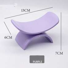 坚固的U型ABS塑料扶手，便携式可拆卸美甲沙龙工具 - 彩色 - 查看 8