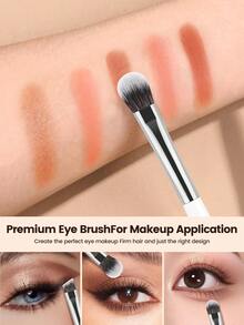 MAANGE 4/10件套专业双头化妆刷套装，旅行化妆刷套装，含化妆包，包含散粉刷、腮红刷、粉底刷、修容刷、眼影刷、唇刷、眉刷、高光刷、眼线刷，适用于液体、膏状或粉状彩妆，刷毛柔软，亲肤温和，是送给女性和女孩的化妆配件礼物。 - 彩色 - 查看 12