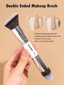 MAANGE Bộ cọ trang điểm chuyên nghiệp 4 món bao gồm cọ má hồng, cọ phấn phủ, cọ nền, cọ tán màu, cọ phấn mắt, cọ che khuyết điểm, cọ highlight, cọ tạo khối và các dụng cụ trang điểm khác, tiện dụng tại nhà hoặc khi đi du lịch, quà tặng lý tưởng cho phụ nữ và bé gái. - Nhiều màu - Xem 9