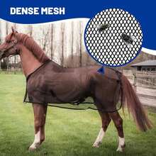 Equestrian Supplies Summer Anti-Mosquito Anti-Fly Bites Horse Mesh Breathable Adjustable Horse Clothing - View 1