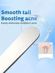 1pc Stainless Steel Precision Tweezers For Eyelash Extension, Facial Hair Removal And Blackhead Extraction - Fragrance Free - Multicolor - View 2