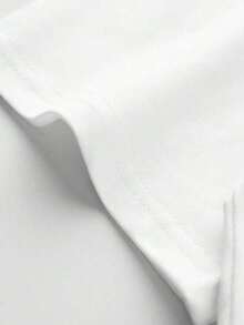 Boys' Cotton Round Neck T-Shirt, Casual And Comfortable Spring And Summer Short-Sleeved Printed Top - trắng - Xem 5