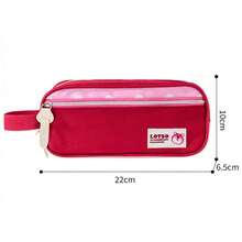 Disney Mickey Mouse Pencil Case, Retro American Style Denim Pencil Box, Minimalist Multi-Function Dirt-Resistant Large Capacity High-Quality Stationery Pouch - Single Piece - View 10