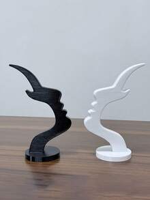 Unique Curved Eyeglasses Stand Practical Minimalist Black Design Plastic Material Suitable For Living Room Bedroom Office Or As A Gift For Family And Friends Enhances Desk Or Nightstand Decor Home Decor Accessory Minimalist Design Holiday Gift - Multicolor - View 9