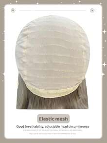 这款12英寸长的合成假发，采用自然直发造型，颜色为迷人的灰色。它带有刘海设计，并采用耐热纤维制成，确保经久耐用。这款假发非常适合日常佩戴，能够打造自然逼真的效果。 - 灰色 - 查看 9