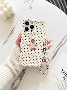 Braided Glossy Painted Anti-Drop Phone Case With Chain, Compatible With IPhone 14, 14 Pro, 14 Pro Max, 13, 13 Pro, 13 Pro Max, 11, 11 Pro Max, 12, 12 Pro, 12 Pro Max, XR, XS, 15, 15 Pro, 15 Pro Max, 16, 16 Pro, 16 Pro Max, 17, 17 Pro, 17 Air, 17 Pro Max, Premium Anti-Drop Phone Case - Multicolor - View 2