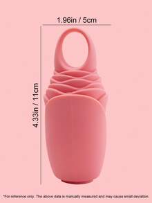 Mini Facial & Eye Ice Roller, Ice Massage Roller, Ice Roller Skincare Tool, Gift For Women, Silicone Ice Cube Tray - Pink - View 6