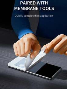 2pcs Anti-Peep Hydrogel Film Privacy Mobile Phone Screen Protector Film Compatible With Huawei/Honor/ Explosion Proof, Scratch Resistant, Anti Spy Protective Film Smooth Oil Layer Scratch Automatic Repair, Simple And Easy To Stick Protective Film Soft Film [Not Glass]Does Not Support Fingerprint Recognition [International Version, Non Local Version] - Clear - View 11