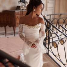 Wedding Dresses - White - View 8