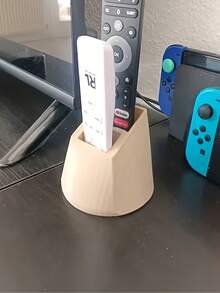 2-Slot Remote Control Holder - Practical Desktop Organizer, Suitable For TV, AC, Lamp Remotes And Office Supplies, Can Hold 2 Remotes, No Power Needed - View 7