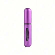 6ml Refillable Perfume Atomizer Mini Portable Spray Bottle - Leakproof Empty Pump Case For Travel Outgoing Daily Use Fine Mist Fragrance Dispenser Fit Purse Pocket Random Color Reusable Mini Perfume Spray Bottle - Purple - View 6