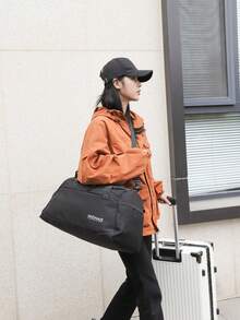 旅行手提包/背包，带鞋仓，男女通用运动瑜伽健身包，大容量周末过夜随身手提/斜挎包 - 彩色 - 查看 6