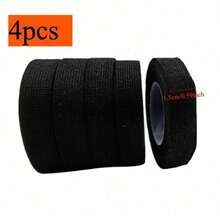 4 Rolls High Temp Self-Adhesive Harness Tape Heat-Resistant Noise Reduction For Automotive Engine Electrical Wire - one-size - View 13