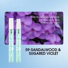 5支/1支装便携香水喷雾管套装，轻盈香氛，5种香型，热带假日风格礼盒设计。前调：清新果香；中调：柔和花香；后调：柔和湿润木香。 - A - 查看 5