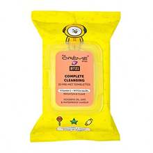 Facial Cleansing Towelettes For Daily Use With Vitamin C And Witch Hazel 20 Pre-Wet Towelettes Lightweight Cotton Material Clear Color Gentle Effective Cleaning No Harsh Chemicals - như hình - Xem 5