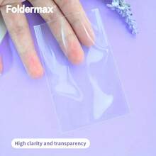 50入 56*87 Mm 韓系高透明卡套，適用於3吋小卡、迷你卡、K-Pop小卡及星專輯，無酸CPP保護套 - 彩色 - 查看 8