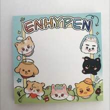 EN/HYPEN 贴纸，NIKI，SUNGHOON，JAY 可爱卡通周边便签纸、记事本、留言贴纸，创意礼物，粉丝礼物，收藏礼物，生日礼物，节日礼物 - 彩色 - 查看 6