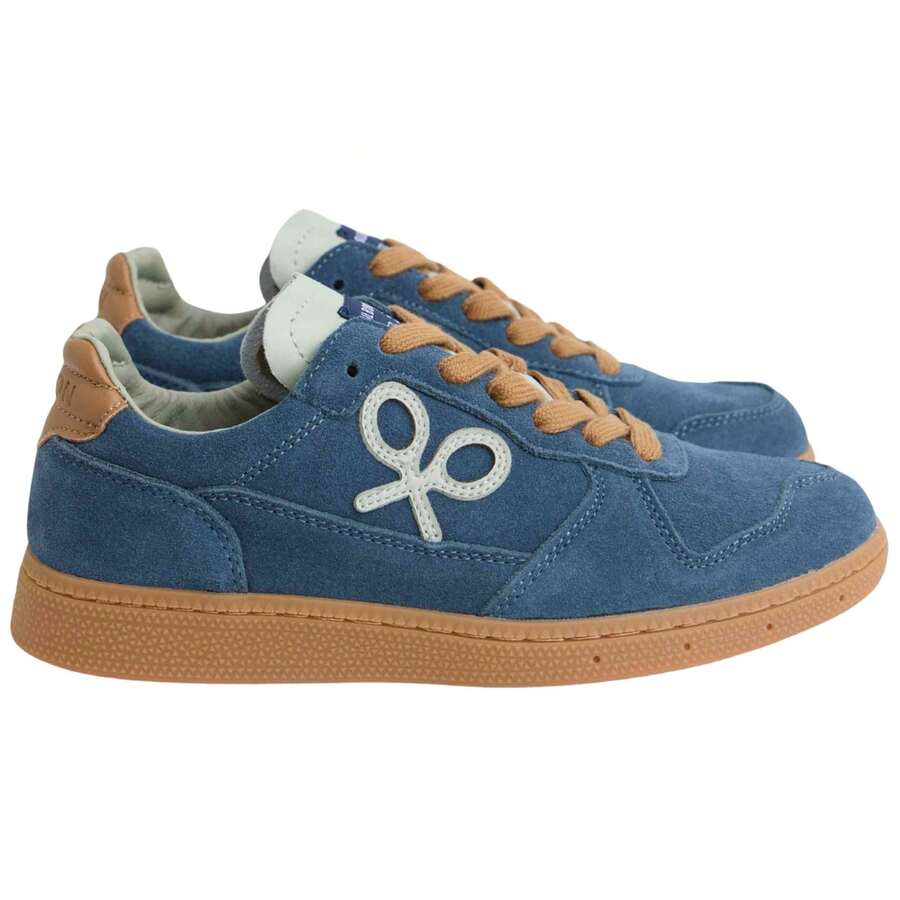 Men Casual Athletic Shoes - Blue - View 1