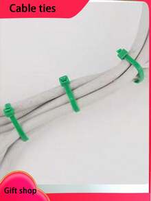 园艺绑带、扎带、塑料缠绕式植物固定带、便携式园艺电缆，适用于园艺和草坪护理，长度15厘米 - / - 查看 6