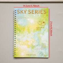 A5 Spiral Notebook 40 Sheets, Lined Pages, Office Supplies Writing Journal, Student Learning Notebook, Hardcover Notebook With Foil Cover - A5 - View 9