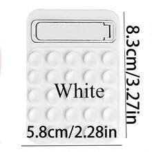 Soporte plegable para teléfono con ventosa de silicona, soporte de manos libres ajustable para teléfono, sin necesidad de perforar para escritorio o ventana del coche, se adapta a todos los teléfonos inteligentes - A - Ver 14