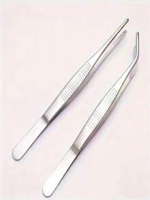 精密不锈钢镊子，适用于工艺品制作、艺术创作和实验室工作——经久耐用，性能可靠 - A - 查看 6