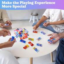 2pcs Resin Domino Mold, 28 Cavities Resin Cast Domino Silicone Mold, Epoxy Resin Mold, Suitable For DIY Domino Game, Pendant, Jewelry - Milky White/silicone - View 8