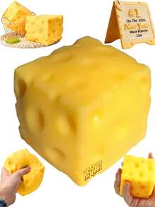 减压挤压玩具 - 柔软有弹性，趣味十足，有助于缓解焦虑，适合游戏、爱好、收藏、派对用品、青少年创意活动、青少年减压、节日礼物、情人节礼物、生日礼物 - 彩色 - 查看 4