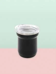 1pc, 5oz Capacity Mate Tea Cup, 304 Stainless Steel Inner, PP Outer Shell, Sealed Lid Suitable For Hot & Cold Drinks - Multicolor - View 10