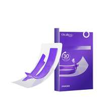 蓝色一次性牙线棒，便携式口腔卫生用品，适合成人使用 - 紫色 - 查看 7