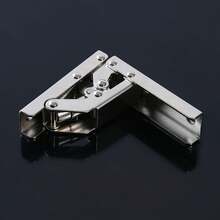 0°-90°-180°自锁折叠铰链，重型折叠支架，适用于桌腿家具，带螺丝 - A - 查看 6