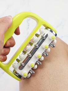 1pc Fat Burning Massage Fascia Relaxation Massage Roller, Deep Tissue Muscle Relaxation Tool, Body Massage Device, Fitness Equipment, Leg Massager For Women - Multicolor - View 5