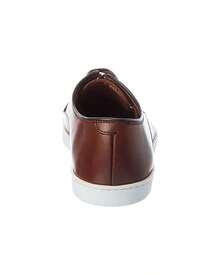 Allen Edmonds Philip Leather Sneaker - Brown - View 4