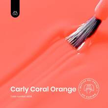 Beetles White Gel Nail Polish -1PC 15ml White Spring Colors Gel Polish - Carly Coral Orange - View 2